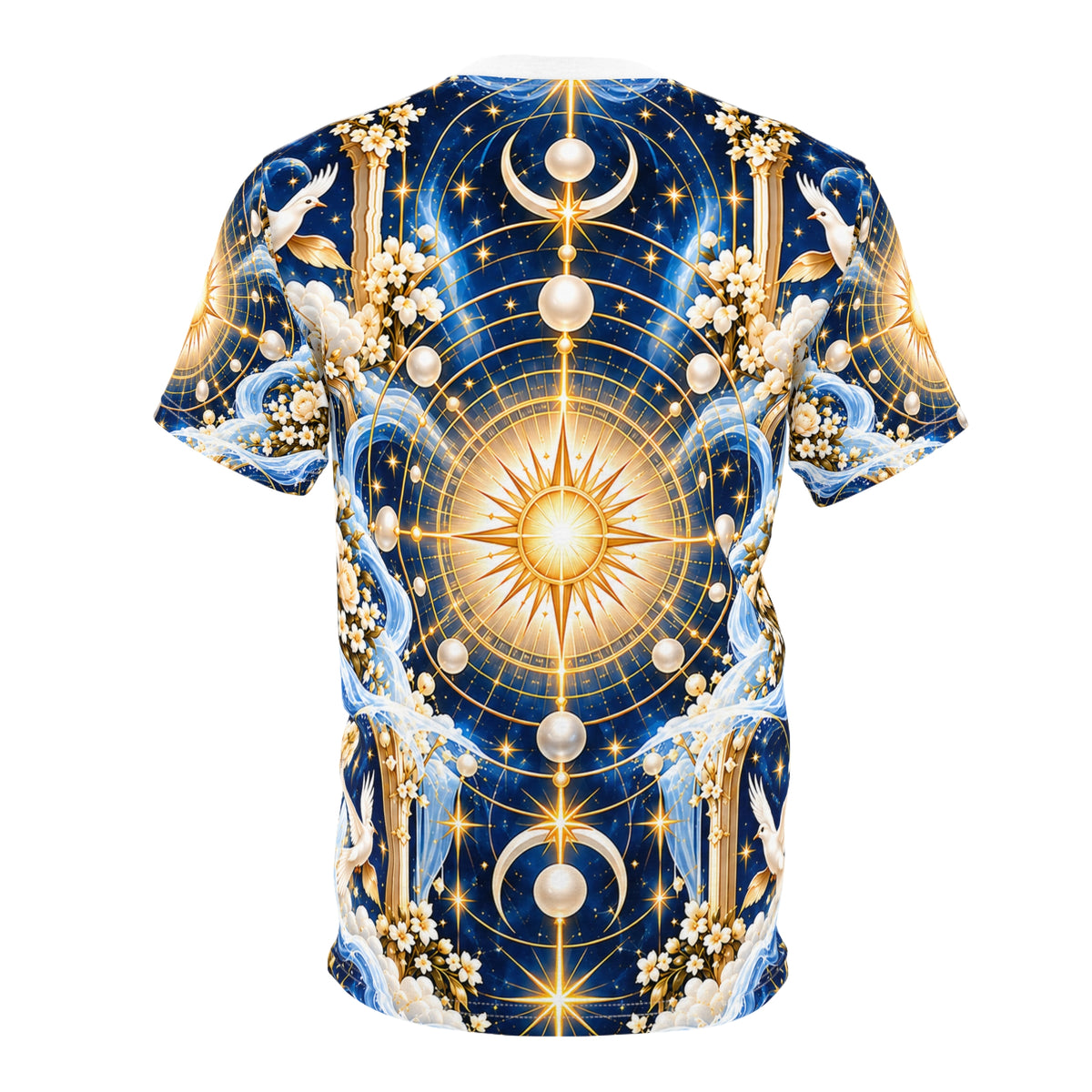 Cosmic Glory Celestial Blue All-over-print T-Shirt