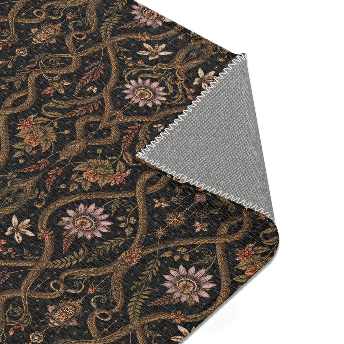 Serpent Conservatory Bronze Nocturne Area Rug