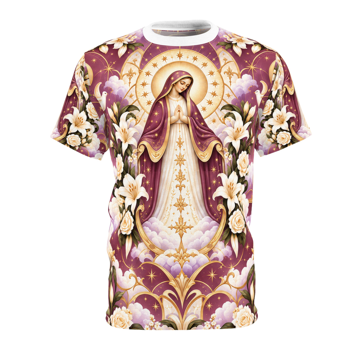 Marian Radiance Rose Dawn All-over-print T-Shirt