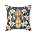 Queen of Heaven Royal Blue Decorative Pillow