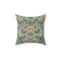 Mystic Jungle Verdigris Jungle Decorative Pillow