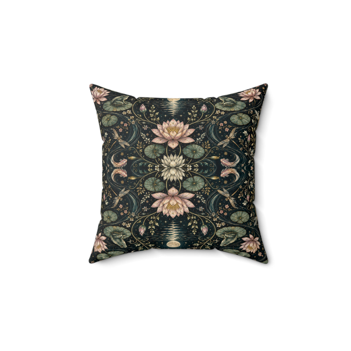 Nymphaea Nocturne Nocturne Decorative Pillow