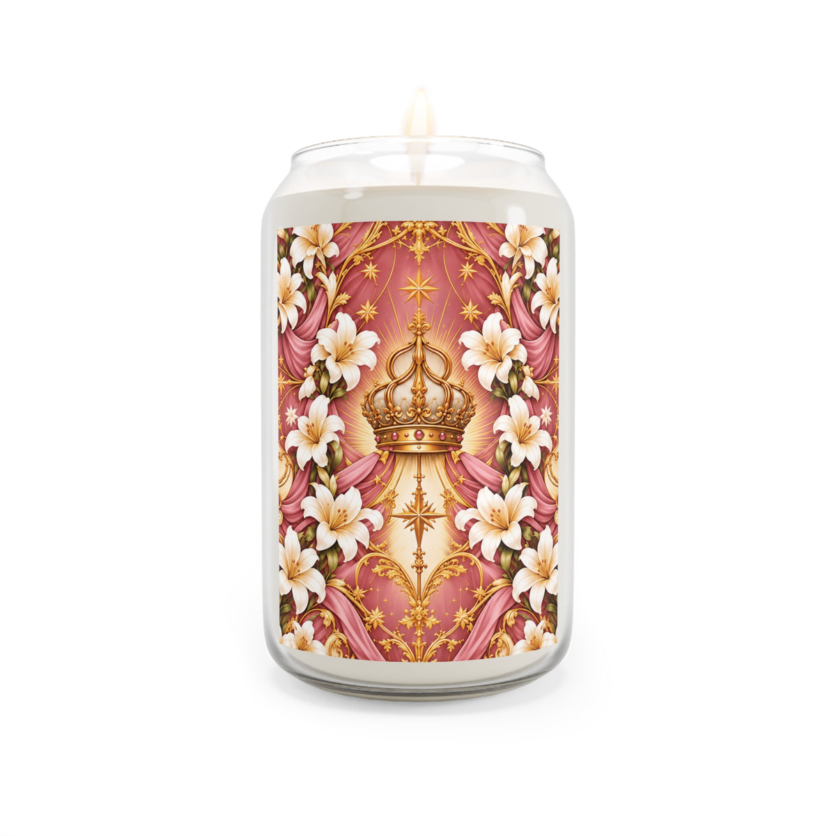 Queen of Heaven Dusty Rose Luxe Candle