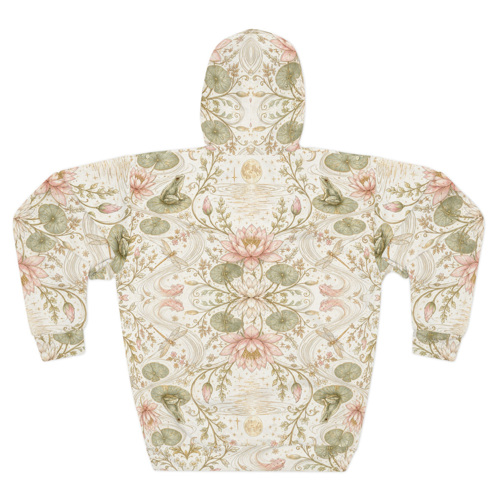 Nymphaea Nocturne Moon Milk Pullover Hoodie