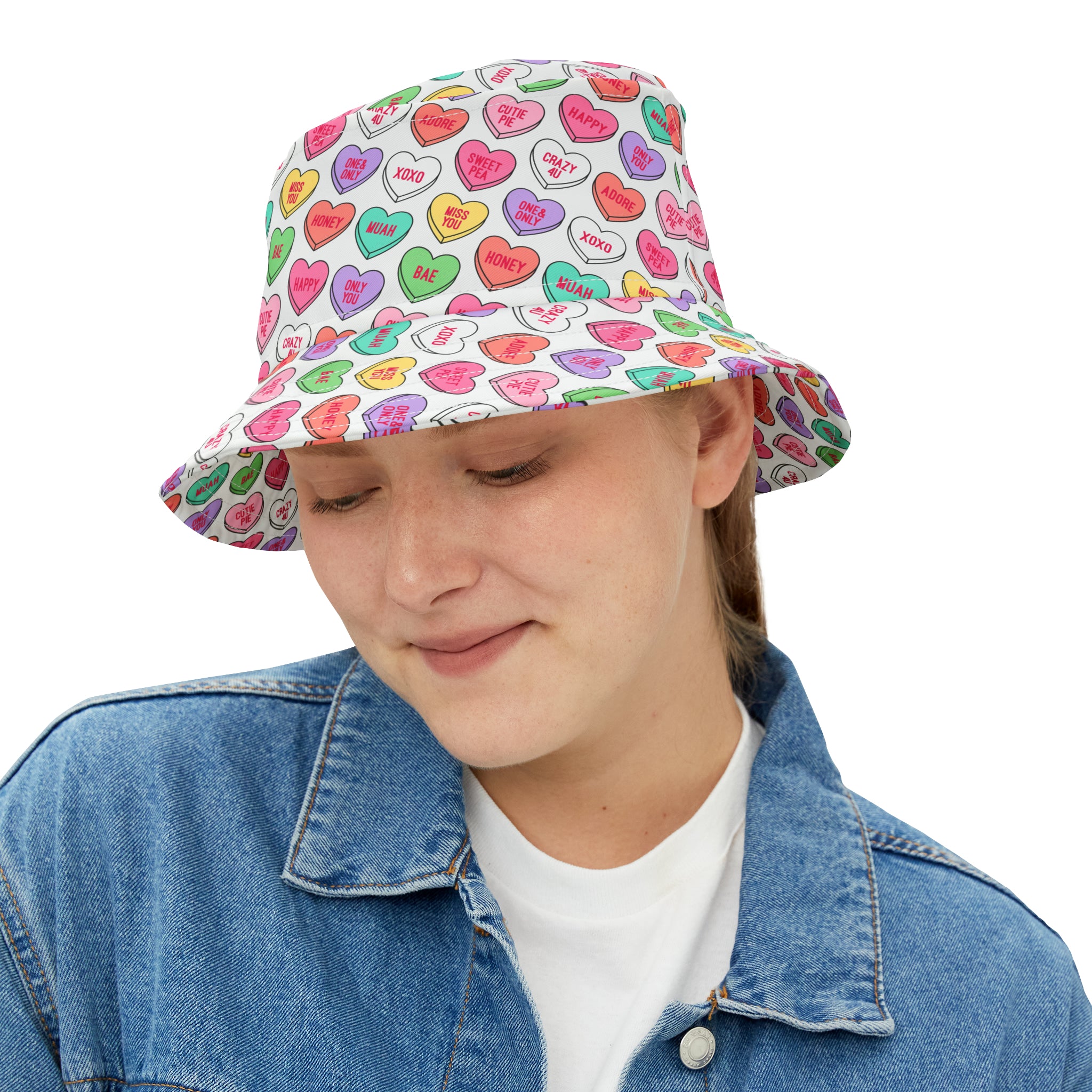 Candy Heart Bucket Hat