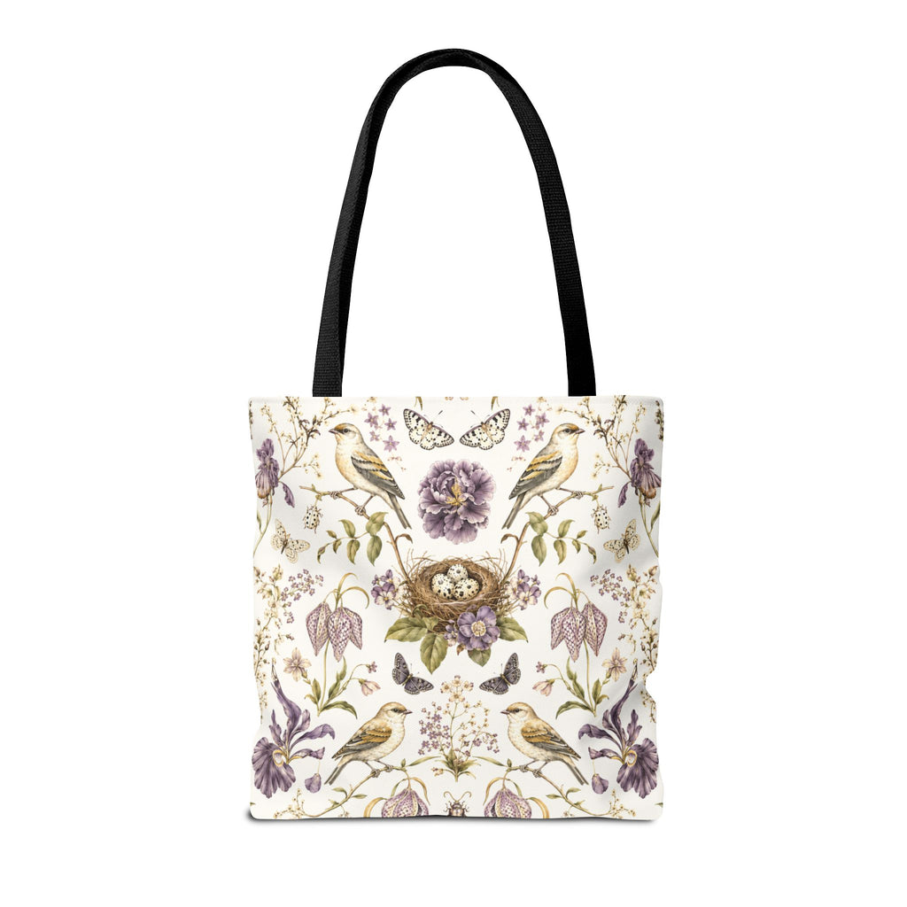 Botanical Bird's Nest Moon Milk Tote Bag