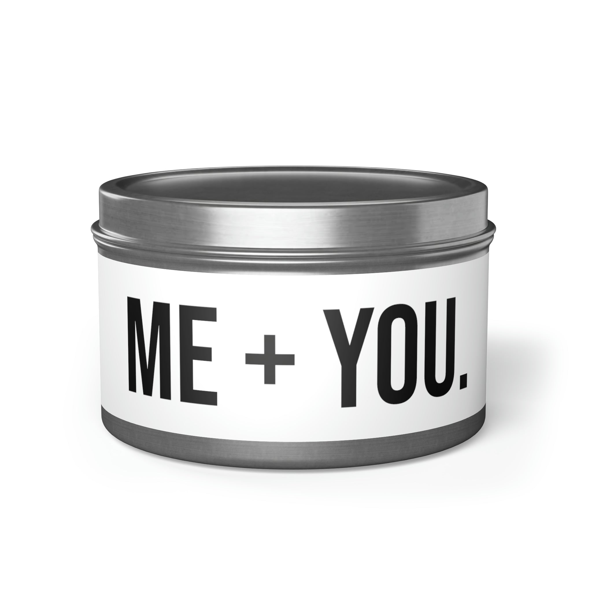 Me + You Tin Candle