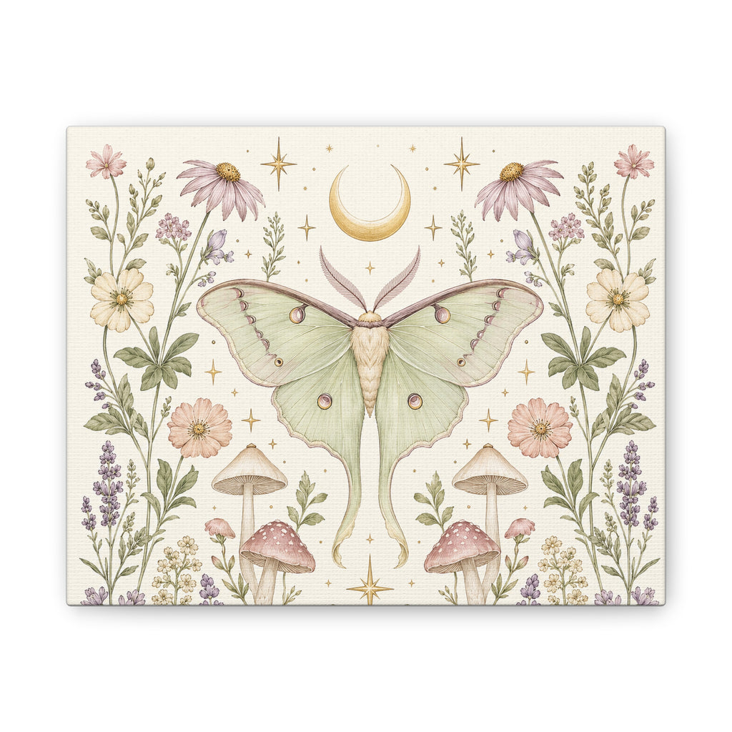 Luna Apothecary Moon Milk Stretched Canvas