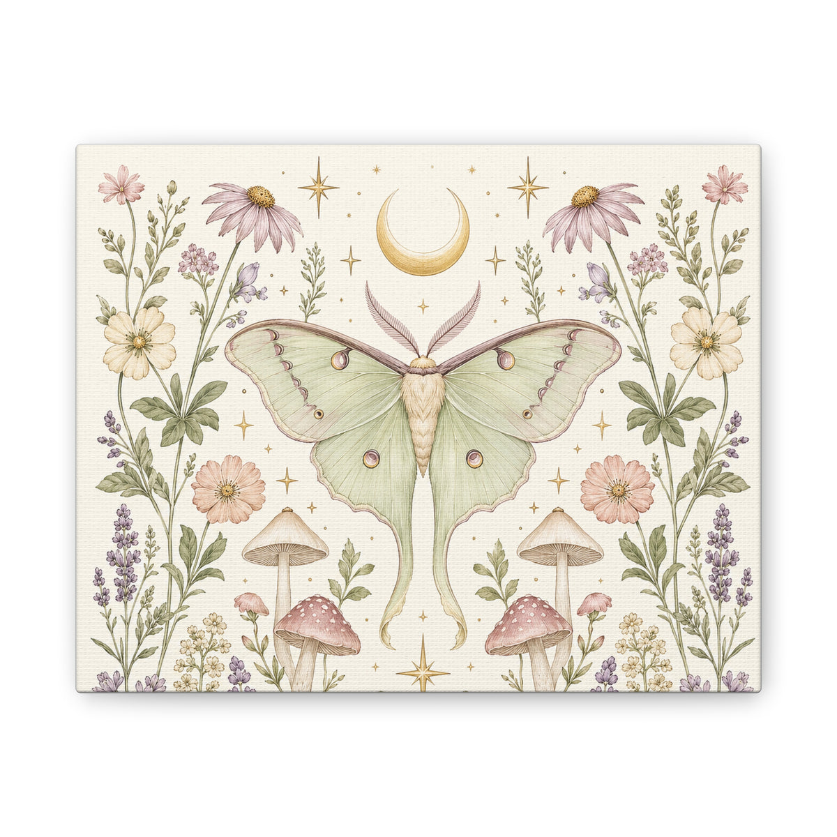 Luna Apothecary Moon Milk Stretched Canvas