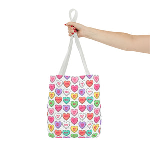 Candy Heart Tote Bag