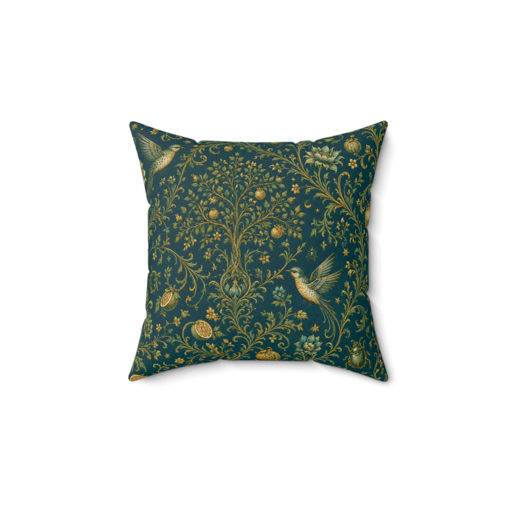Sacred Canopy Verdigris Decorative Pillow