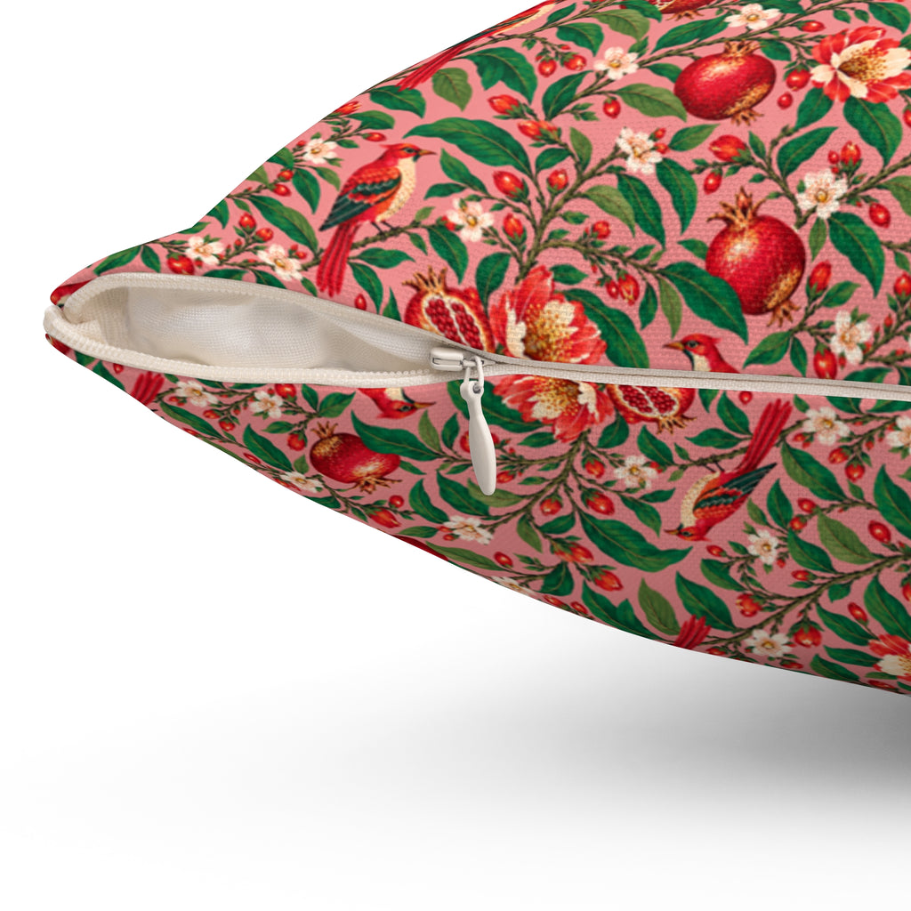 Gilded Orchard Pink Orchard Decorative Pillow