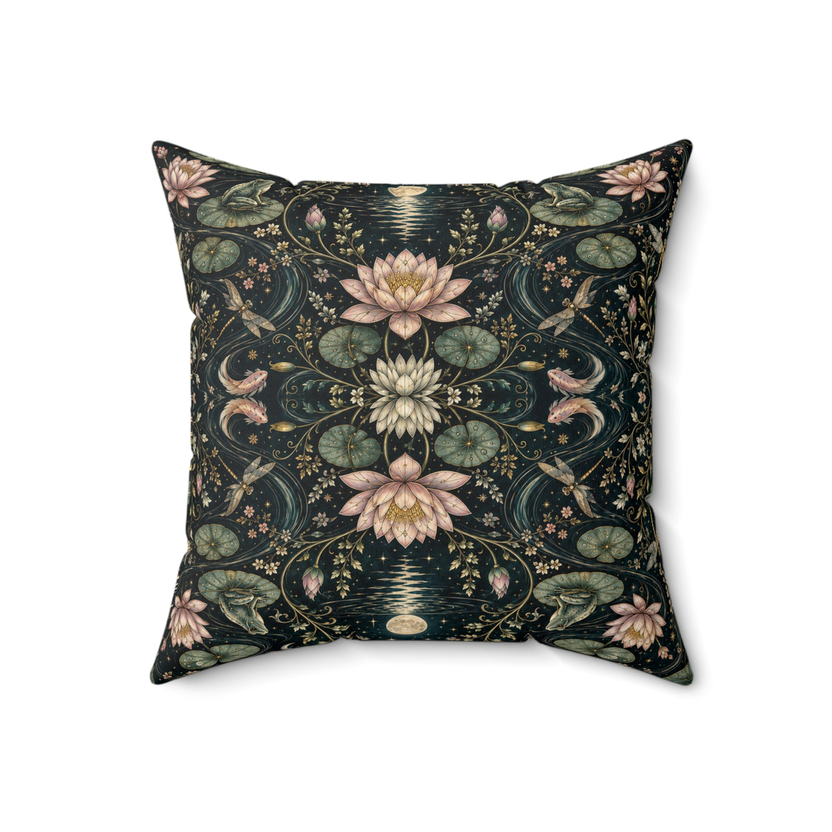 Nymphaea Nocturne Nocturne Decorative Pillow
