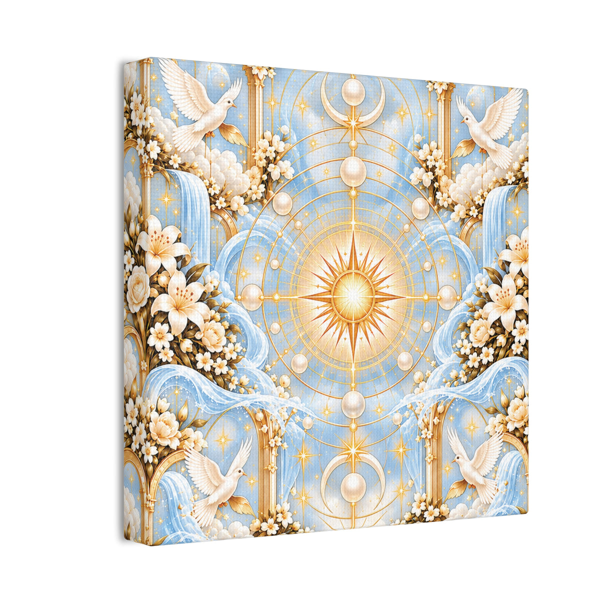 Cosmic Glory Pearl Daybreak 8-inch Canvas