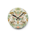 Mystic Jungle Ivory Eden Acrylic Wall Clock