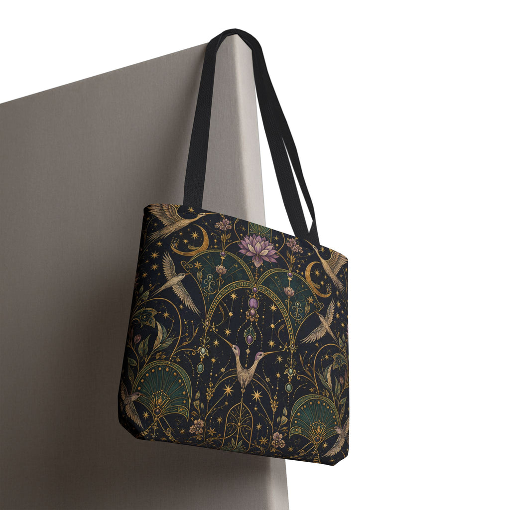 Celestial Aviary Nocturne Tote Bag