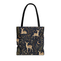 Astral Fawn Nocturne Tote Bag