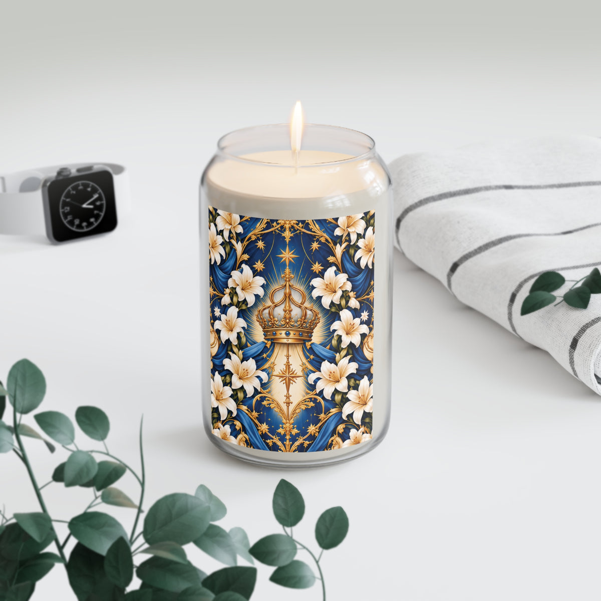 Queen of Heaven Royal Blue Luxe Candle