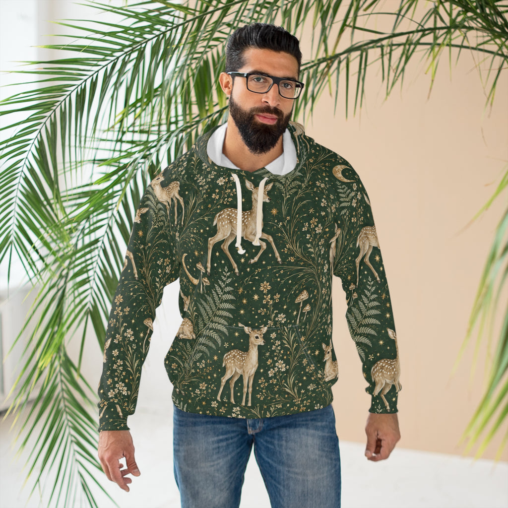Astral Fawn Forest Pullover Hoodie