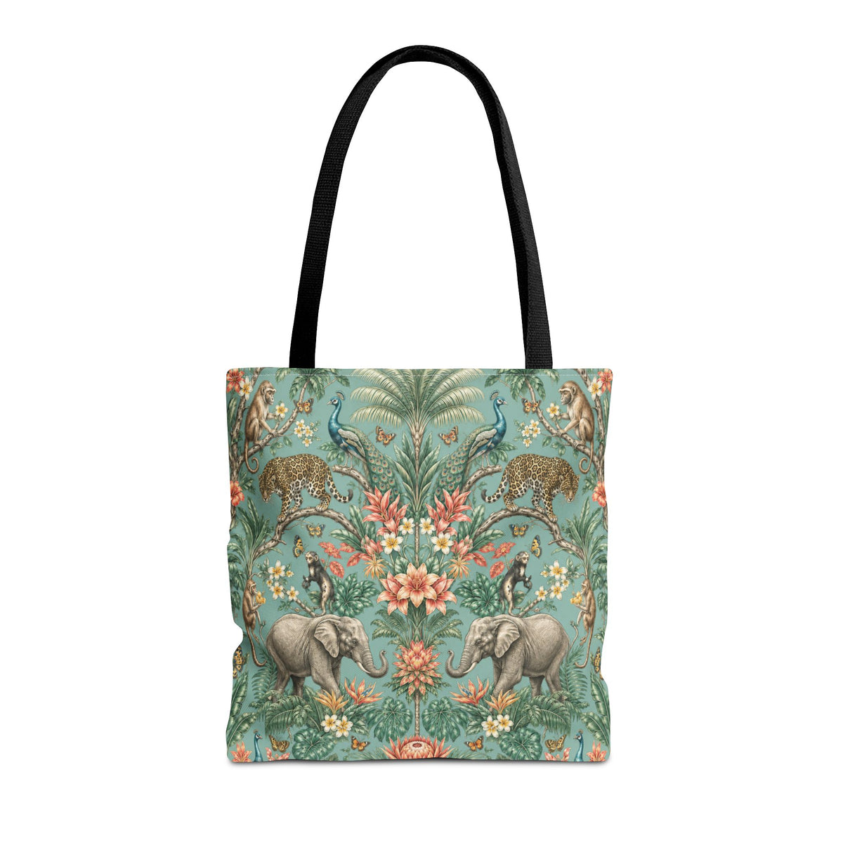 Mystic Jungle Verdigris Jungle Tote Bag