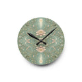 Nymphaea Nocturne Moon Mist Acrylic Wall Clock