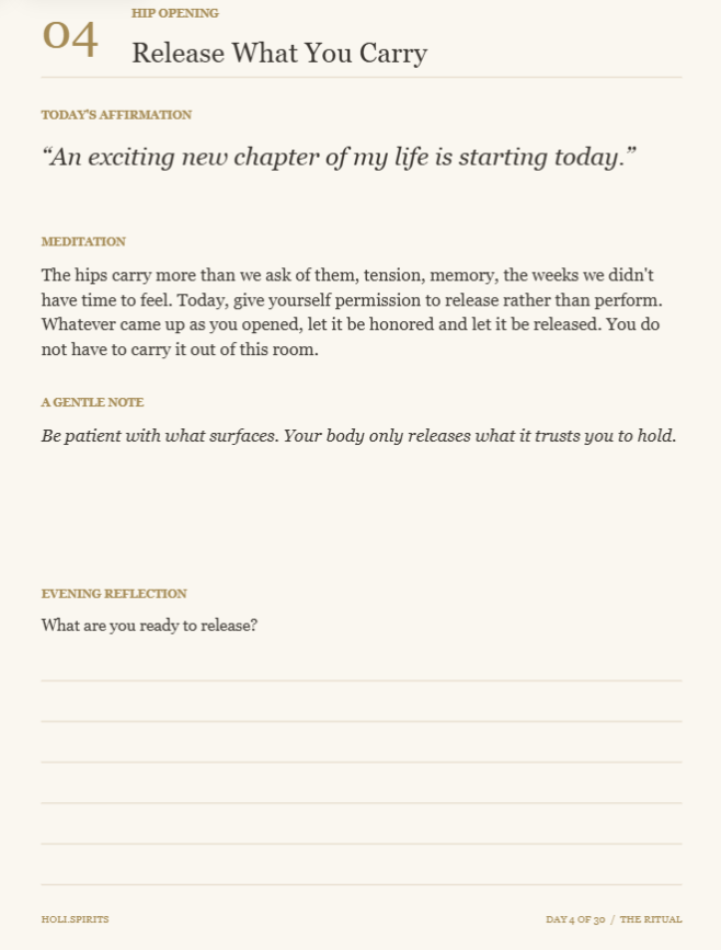 The Glow Within: 30 Day Challenge (Ebook)