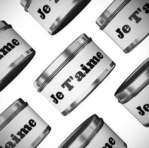 Je T'aime Tin Candle