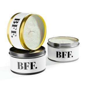 BFF Tin Candle