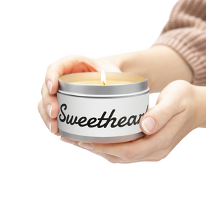 Sweetheart Tin Candle