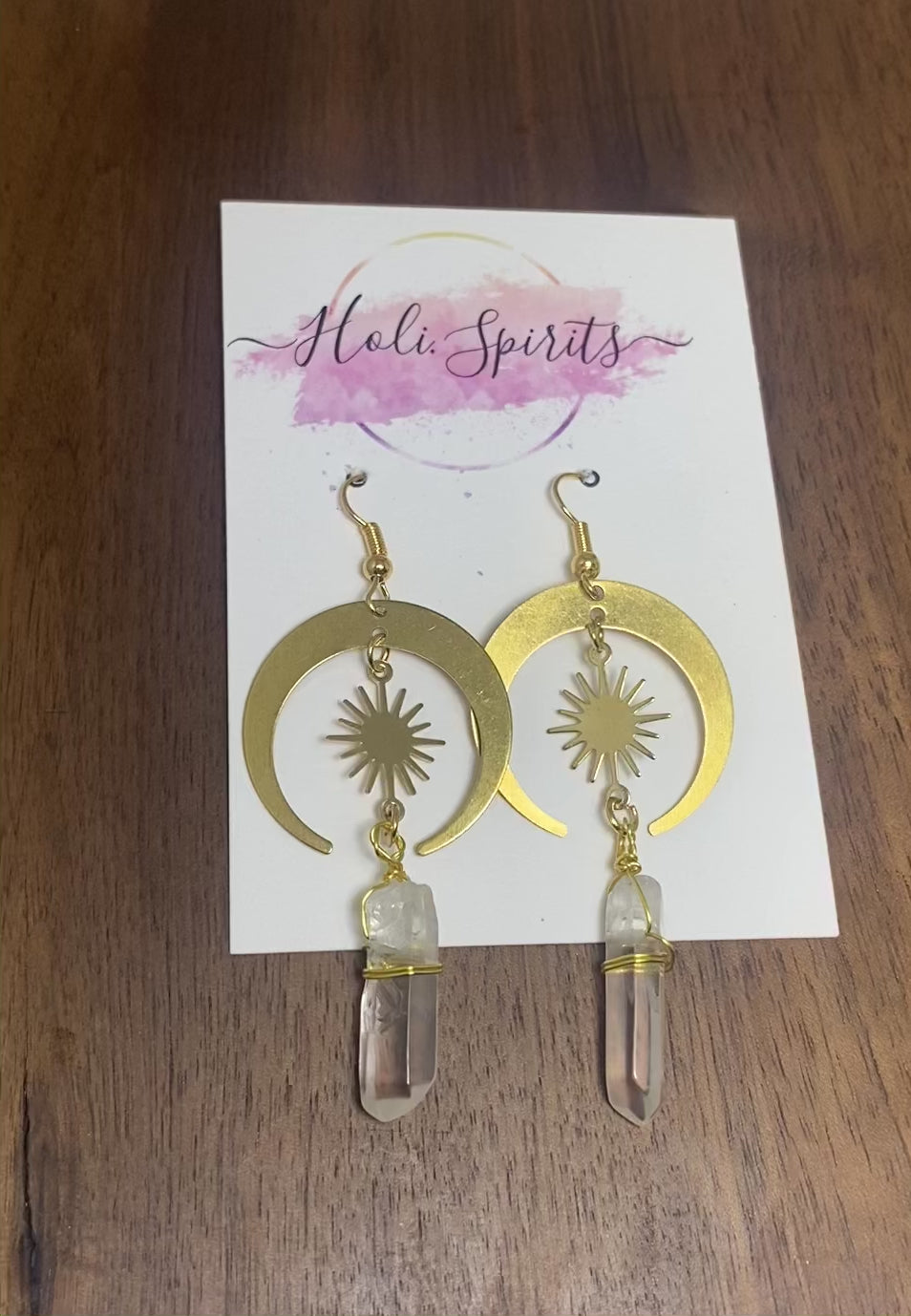 Moon & Starburst Earrings