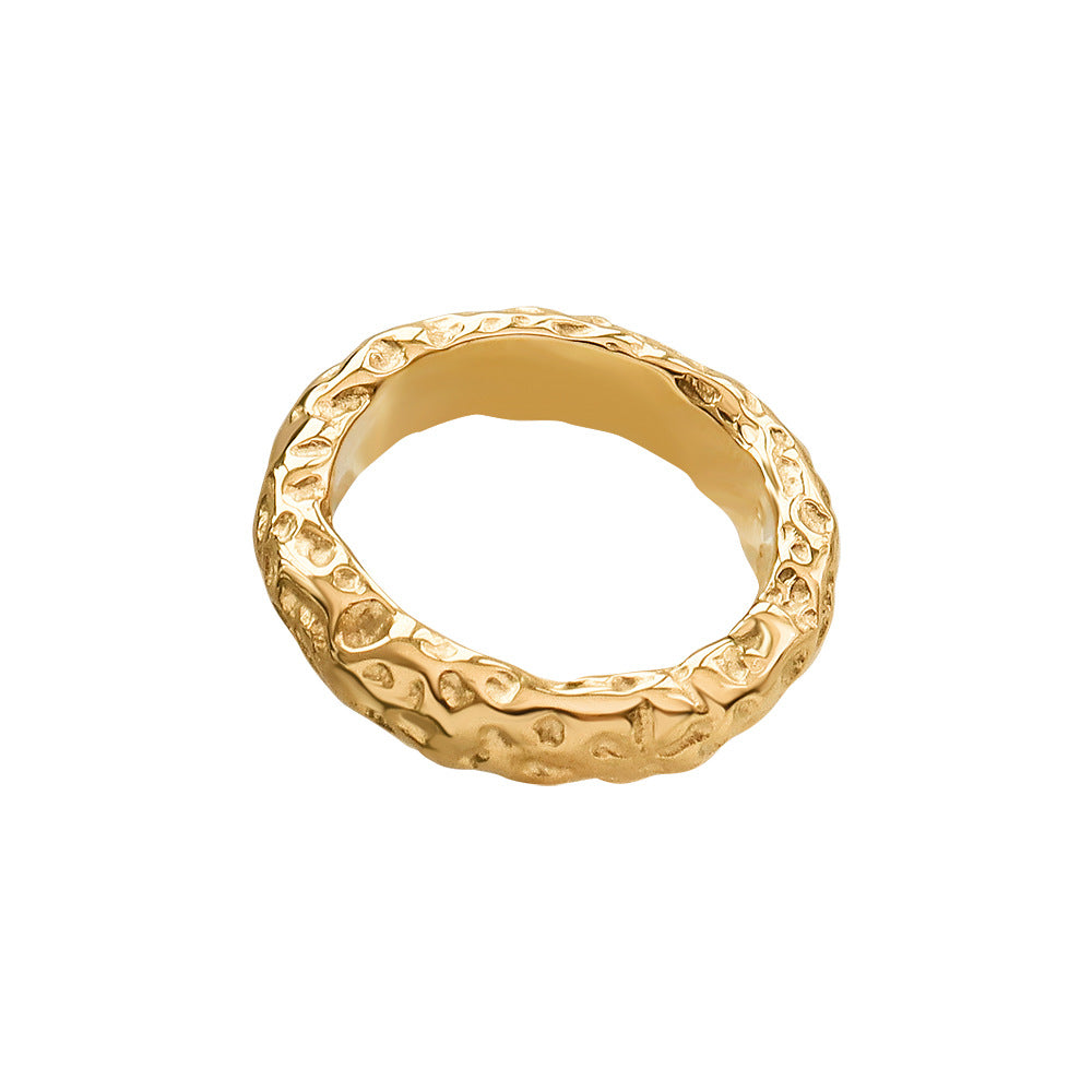 Textured Steel Ring