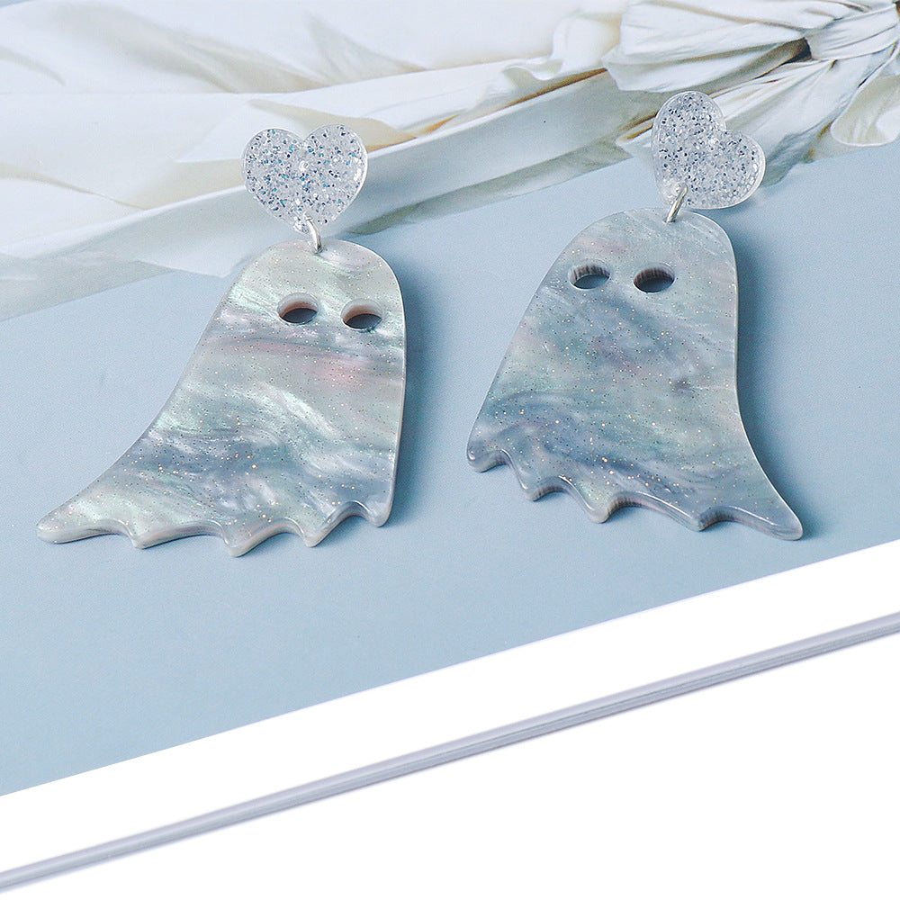 ghost earrings