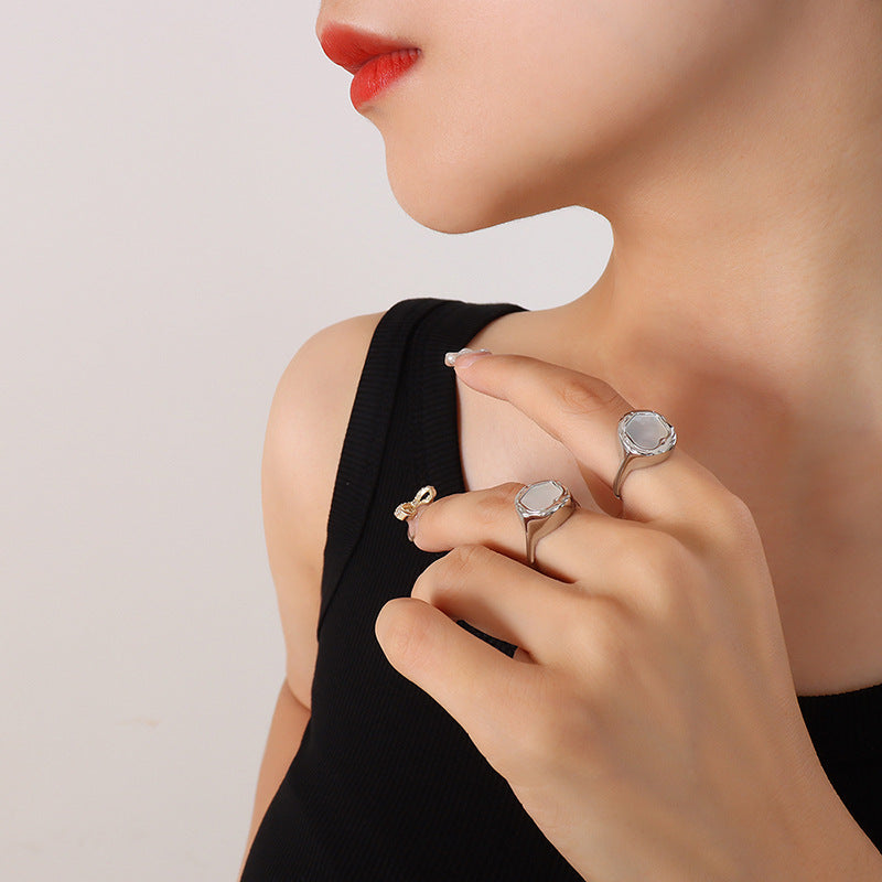Natural Shell Ring