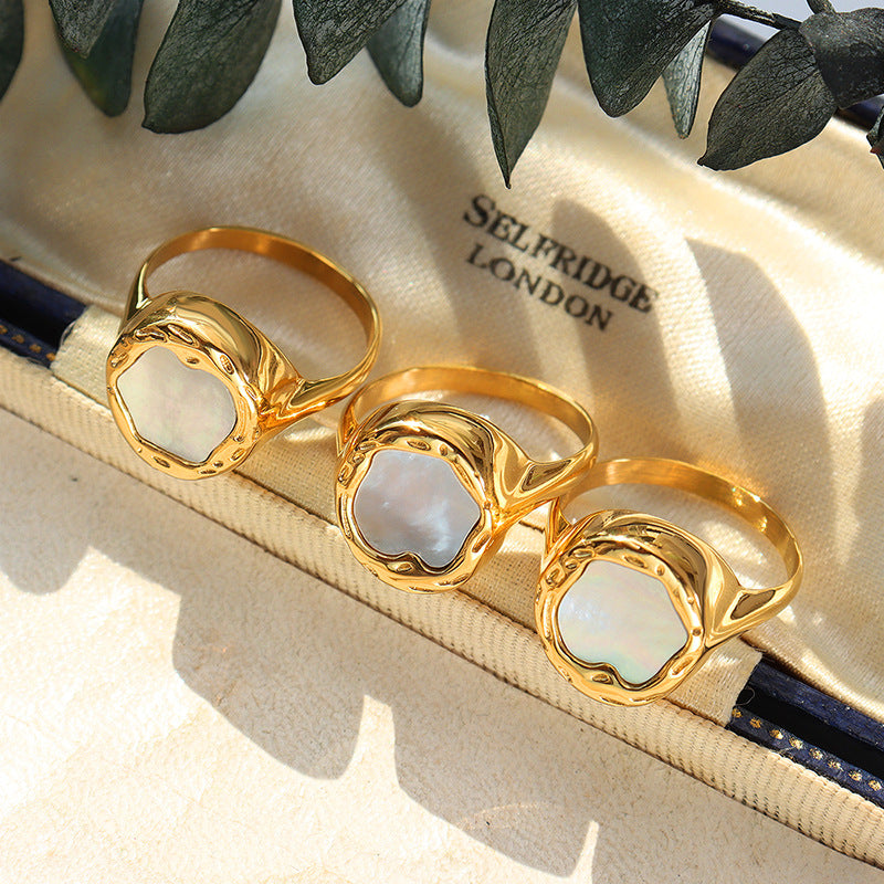 Natural Shell Ring