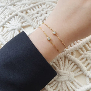 gold chain bracelet