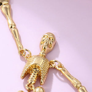 Hanging Skeleton Earrings