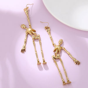 Hanging Skeleton Earrings