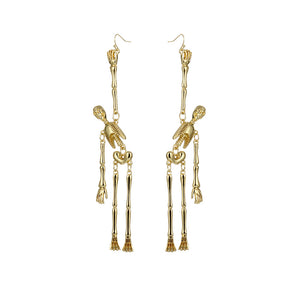 Hanging Skeleton Earrings