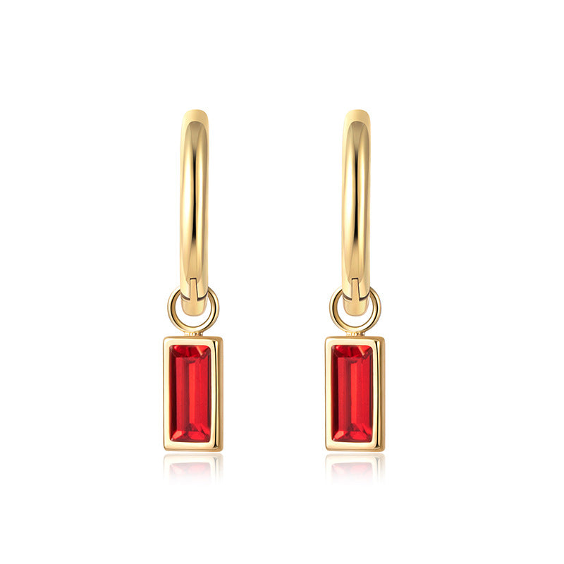 Simple Gold Earrings