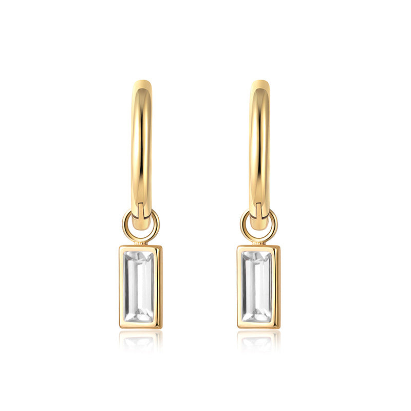 Simple Gold Earrings