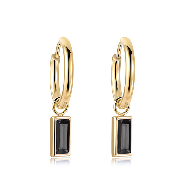 Simple Gold Earrings
