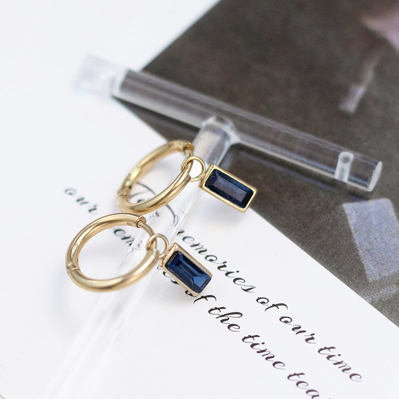 Simple Gold Earrings
