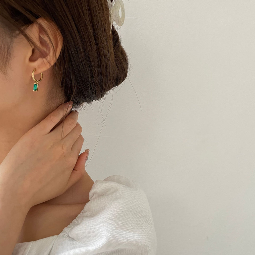 Simple Gold Earrings