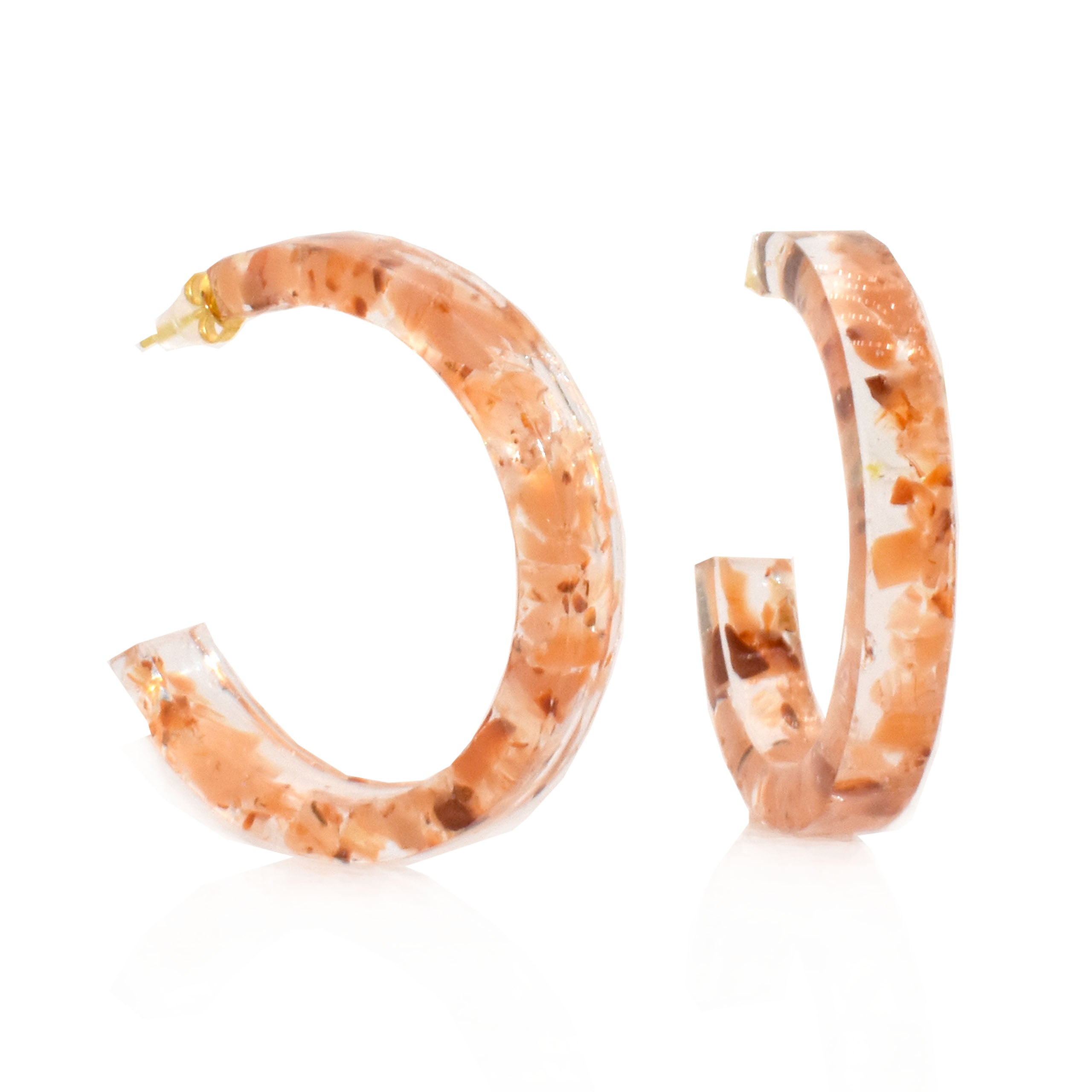 Large Carnelian Galaxy Hoops