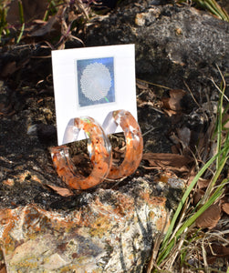 Small Carnelian Galaxy Hoops