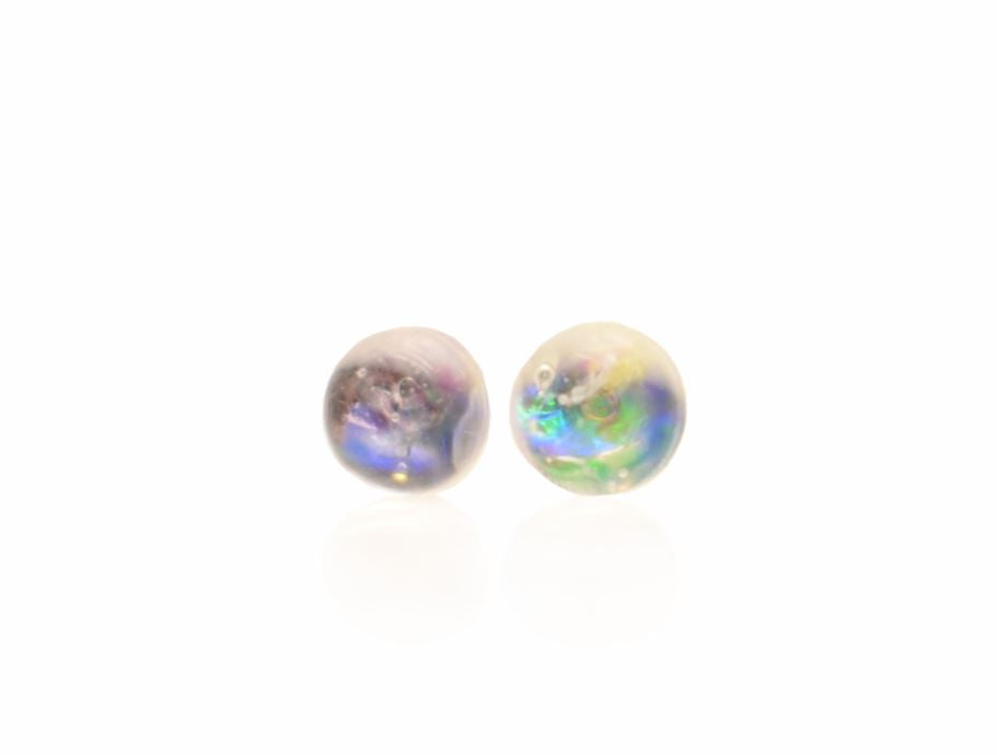 Amethyst Galaxy Studs