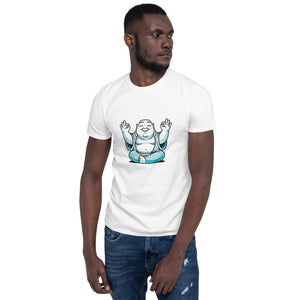 Happy Buddha Short-Sleeve Unisex T-Shirt