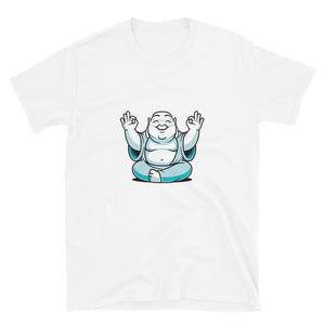 Happy Buddha Short-Sleeve Unisex T-Shirt