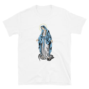 Mother Mary and Serpent Short-Sleeve Unisex T-Shirt