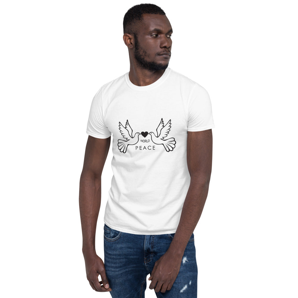 Peace doves Short-Sleeve Unisex T-Shirt